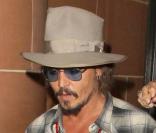 Johnny Depp a dîné au restaurant avec Keith Richards le 15 septembre 2010 à Londres