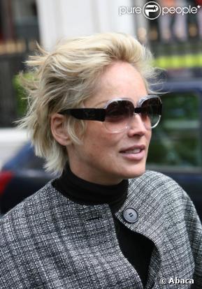 Sharon Stone, une américaine à Paris