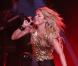 Shakira sur scène à Fort Lauderdale, Floride, le 25 septembre 2010