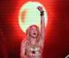 Shakira sur scène à Fort Lauderdale, Floride, le 25 septembre 2010