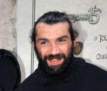 Sébastien Chabal à l'inauguration de Tower of terror à Disneyland Paris