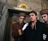 Marc Lavoine à l'inauguration de la Tour de la Terreur à Disneyland 