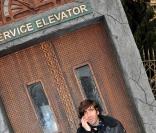 Pierre Mathieu à l'inauguration de Tower of terror à Disneyland Paris
