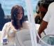 Penélope Cruz, enceinte, sur le tournage de Pirates des Caraïbes 4 , à Hawaï. Septembre 2010