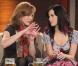 Milla Jovovich et Katy Perry sur le plateau de l'émission Wetten, Dass...? à Munich, le 2 octobre 2010