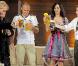 Katy Perry sur le plateau de l'émission Wetten, Dass...? à Munich, le 2 octobre 2010