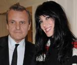 Mareva Galanter et Jean-Charles de Castelbajac lors du Prix Meurice à Paris le 11/10/10