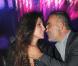 Christian Audigier et sa nouvelle compagne Isha, au Queen, à Paris, le 11 octobre 2010