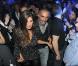 Christian Audigier et sa nouvelle compagne Isha, au Queen, à Paris, le 11 octobre 2010