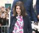 Selena Gomez devant les studios de la radio NRJ à Paris le 19 octobre 2010