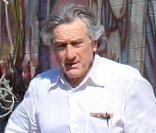 Robert de Niro sur le tournage de <em>Leçons d\'amour à l\'italienne 3</em>, à Rome, en Italie, le 30 septembre 2010.