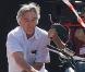 Robert de Niro sur le tournage de Leçons d'amour à l'italienne 3 , à Rome, en Italie, le 30 septembre 2010.