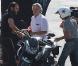 Robert de Niro sur le tournage de Leçons d'amour à l'italienne 3 , à Rome, en Italie, le 30 septembre 2010.