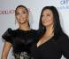 La chanteuse américaine Beyoncé et sa maman Tina Knowles 