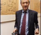 Thierry Gaubert au vernissage de la première exposition des dessins de Jean-Michel Basquiat, pour la réouverture du Royal Monceau, à Paris, le 21 octobre 2010