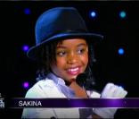 Sakina a passé la première étape de 