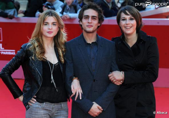 Cécile Cassel, Benjamin Siksou et Audrey Estrougo lors de la présentation de Moi, toi, les autres dans le cadre du festival de Rome le 27 octobre 2010
