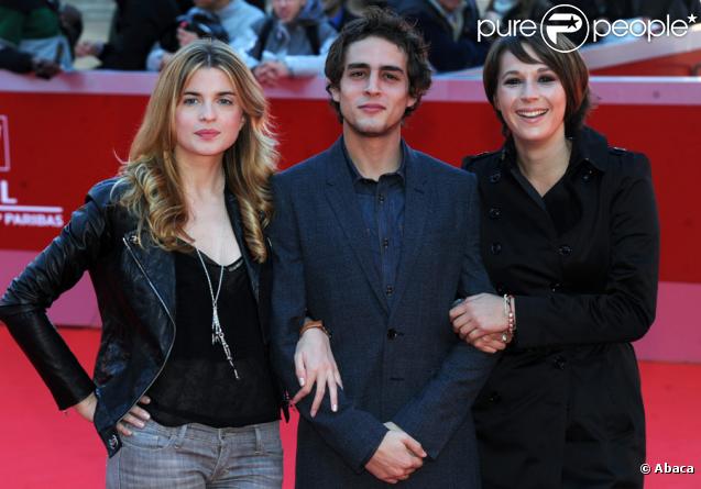 Cécile Cassel, Benjamin Siksou et Audrey Estrougo lors de la présentation de Moi, toi, les autres dans le cadre du festival de Rome le 27 octobre 2010