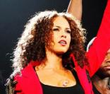 La chanteuse Alicia Keys 