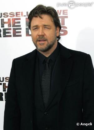 Russel Crowe, à l'occasion de l'avant-première des  Trois prochains jours , au Ziegfeld Theatre de New York, le 9 novembre 2010.
