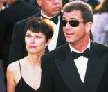Mel Gibson et Robyn, cérémonie des Oscars, 27 mars 1997