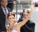 Eva Longoria en robe Chanel à Paris le 6 juillet 2007.