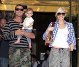 Gwen Stefani, son fils Kingston et son mari Gavin