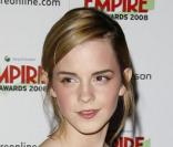 Emma Watson arrive au cocktail de l'Empire Film Awards, à Londres en novembre 2008. 