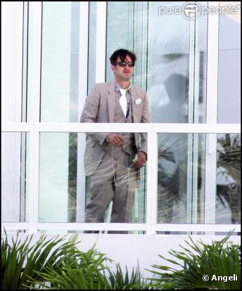 David Arquette dirige un épisode des Experts à Miami, le 22 novembre 2010 à Miami