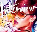 Rihanna en couverture du magazine Interview de décembre/janvier 2011.
