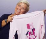 Mimie Mathy s'engage pour l'association Laurette Fugain aux côtés du Prix d'Amérique Marionnaud 2011