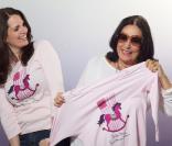 Nana Mouskouri et sa fille s'engagent pour l'association Laurette Fugain aux côtés du Prix d'Amérique Marionnaud 2011