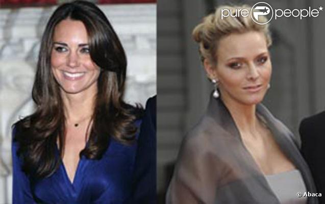Kate Middleton et Charlene Wittstock