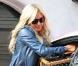 Paris Hilton tourne sa nouvelle télé-réalité à Los Angeles, mardi 23 novembre.