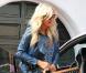 Paris Hilton tourne sa nouvelle télé-réalité à Los Angeles, mardi 23 novembre.