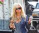 Paris Hilton tourne sa nouvelle télé-réalité à Los Angeles, mardi 23 novembre.
