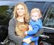 Brooke Mueller, ex-femme de Charlie Sheen, participe au tournage de la nouvelle émission de télé-réalité de Paris Hilton, mardi 23 novembre, à Los Angeles.