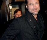 Brad Pitt a été photographié, quant à lui, à l'UGC Normandie, où il assistait à la projection du film Megamind, lundi 29 novembre.