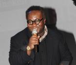 Magloire assiste à la 16e soirée des Trophées de la Nuit, au Lido (Paris), lundi 29 novembre.