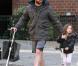 Hugh Jackman en famille le 28 novembre 2010.