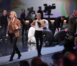 Thomas Gottschalk et Michelle Hunziker sous le choc de l'accident survenu en direct ! 