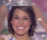 Miss France, invitée sur le plateau du Grand Journal de Canal +.