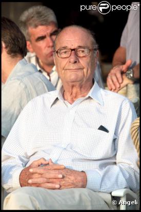 L'ancien président de la République française Jacques Chirac