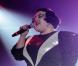 Beth Ditto se produisait sur la scène de Bercy (Paris) avec le groupe Gossip, jeudi 9 décembre.