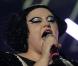 Beth Ditto se produisait sur la scène de Bercy (Paris) avec le groupe Gossip, jeudi 9 décembre.