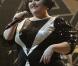 Beth Ditto se produisait sur la scène de Bercy (Paris) avec le groupe Gossip, jeudi 9 décembre.