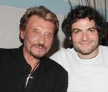 Johnny Hallyday et Laeticia pour Matthieu Chedid à L'Olympia, le 27 mai 2010