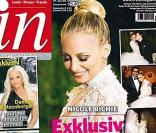 Nicole Richie en robe de mariée en couverture du magazine In