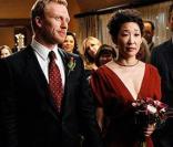 <p>Owen Hunt (Kevin McKidd) et Christina Yang (Sandra Oh) dans la saison 6 de Grey\'s Anatomy</p>