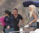 Victoria Silvstedt arrive sur l'île de Saint-Barth', le 22 décembre 2010
